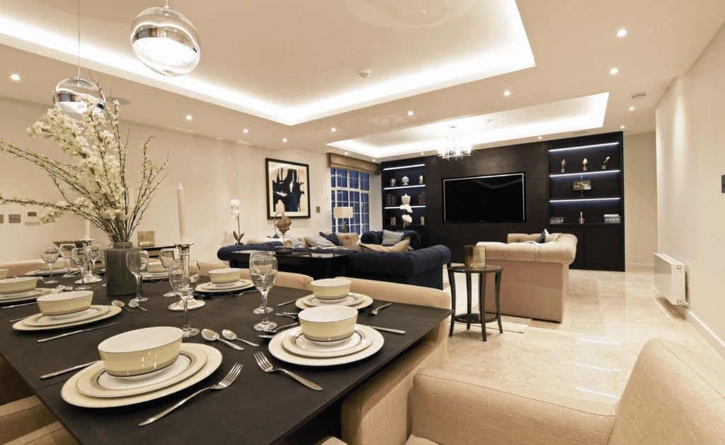 Berkeley Court 2 Open Plan Living Room
