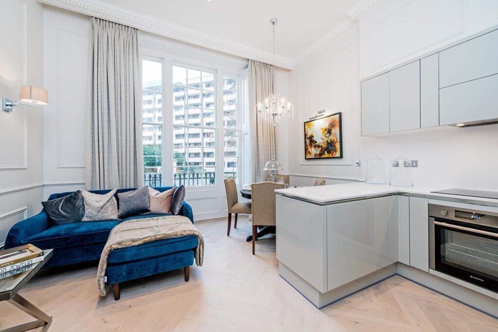 Gloucester Gardens Living Room Architecture