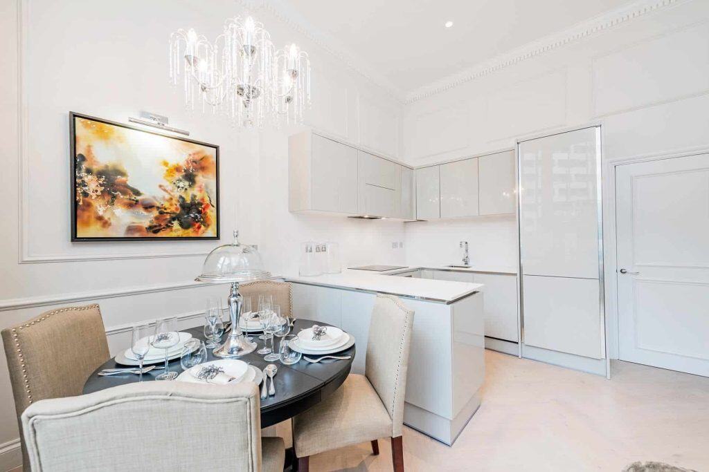 Gloucester Gardens Reception Dining Architecture