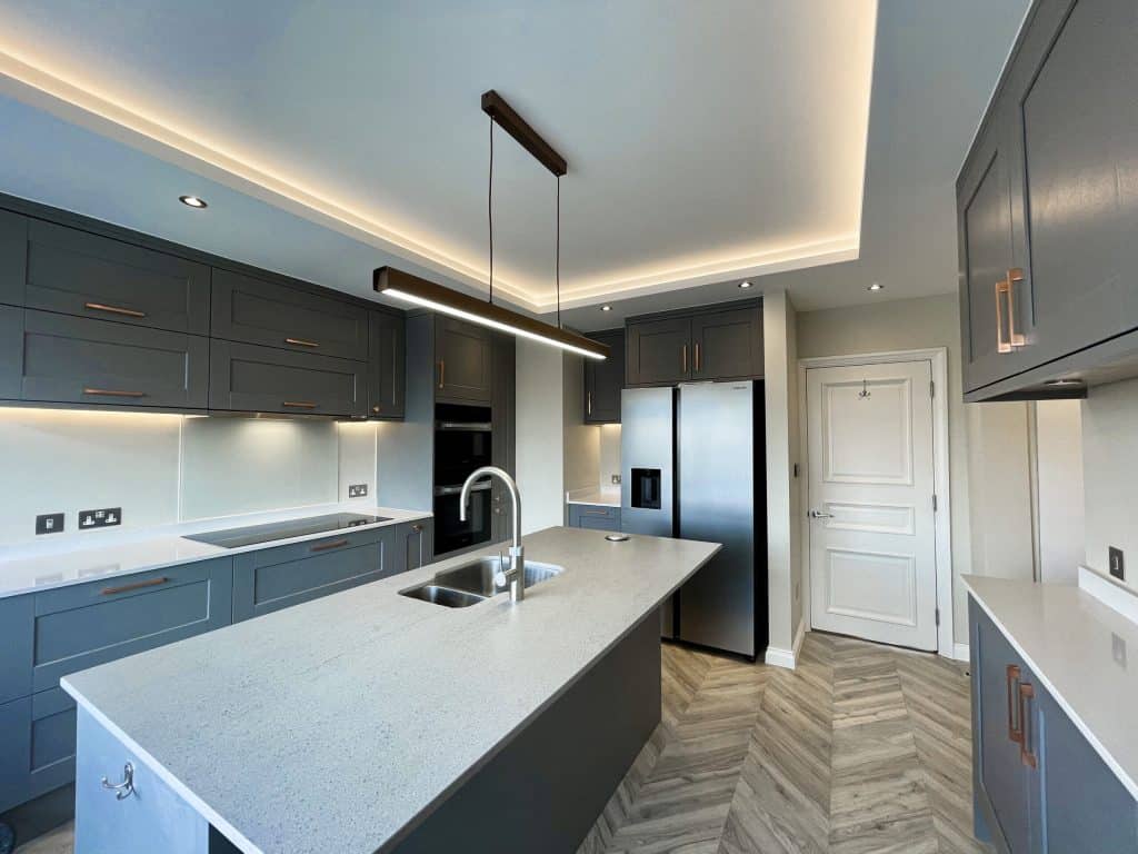 Hyde Park Kitchen Side View Design