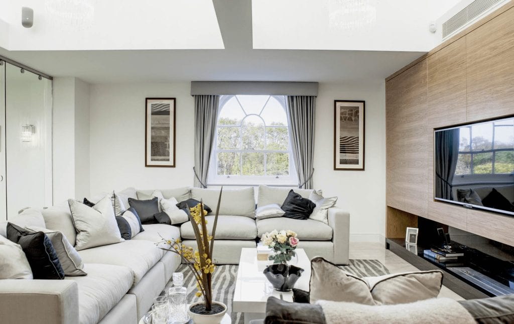 Marylebone York Terrace Living Room