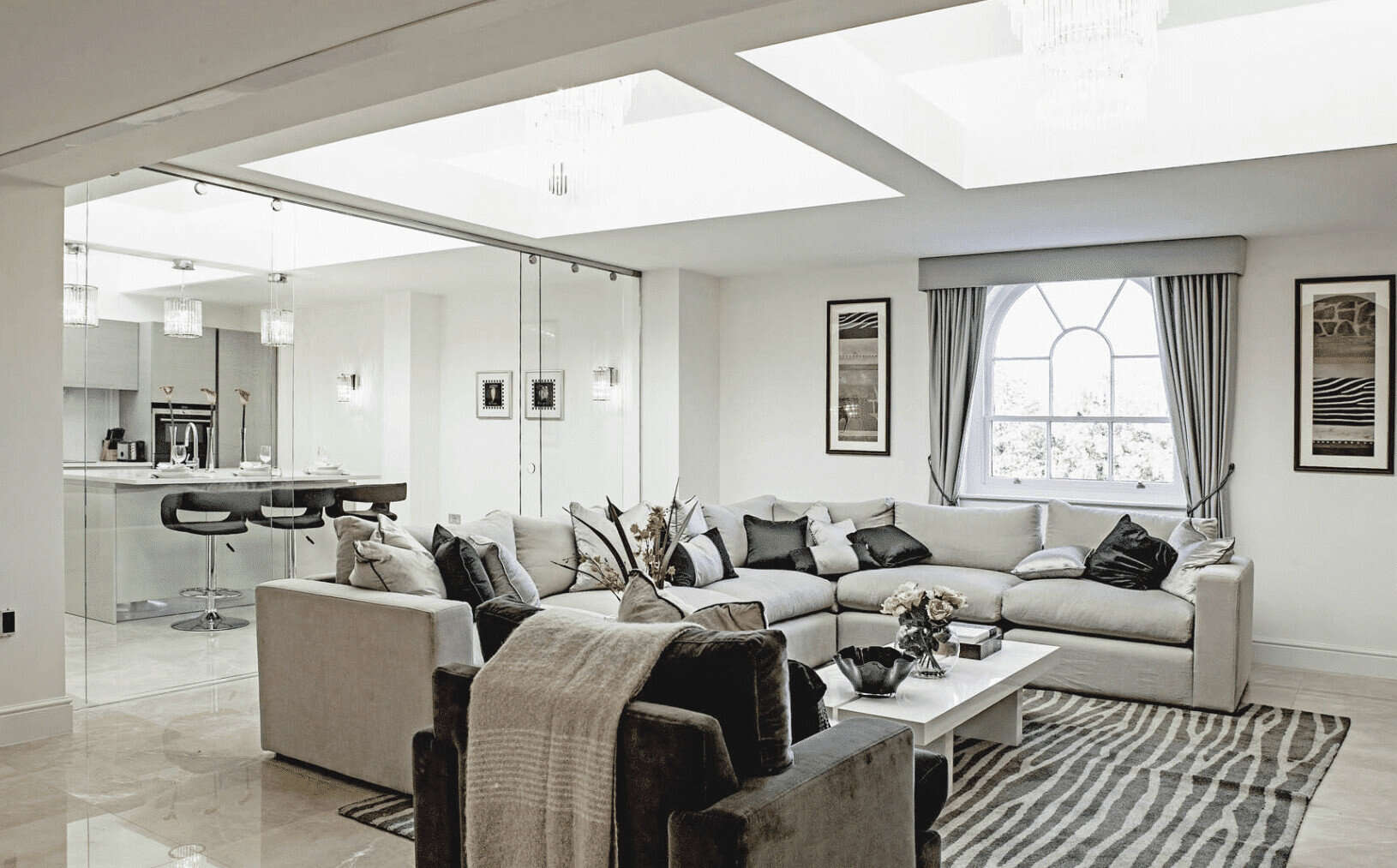 Marylebone York Terrace Architecture Living Room